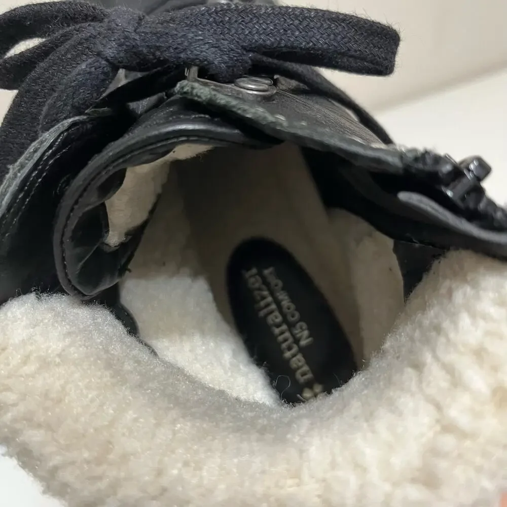 Naturalized Women’s N5 Comfort Bootie‎ Sz 7.5 Black Fleece Lined Cushioned
